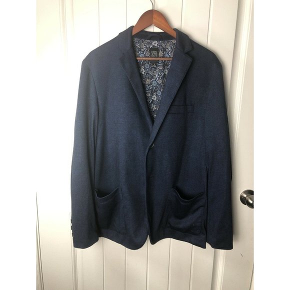 Lot 2 Construct Sports Jackets Blue And Black & - Picture 3 of 8